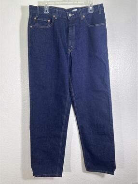 New Men’s 36x32 Levi’s 550 Jeans Relaxed Fit Dark Denim Work Chore